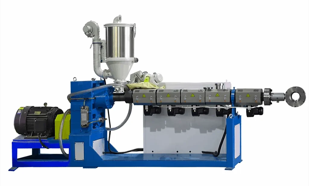 Steel-Plastic Geogrid Strip Extruder