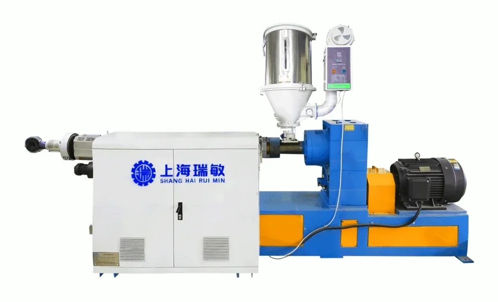 PP/PET Plastic Geogrid Strip Extruder