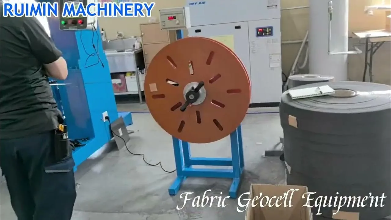 Fabric geocell equipment — video thumbnail